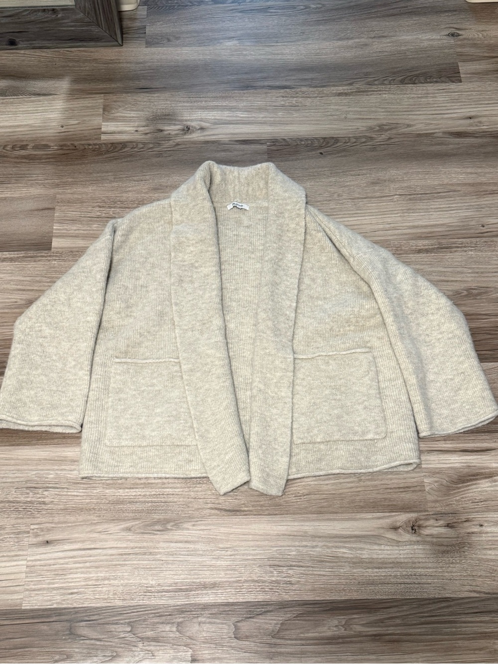 Madewell Mclean Shawl-Collar Cardigan Sweater